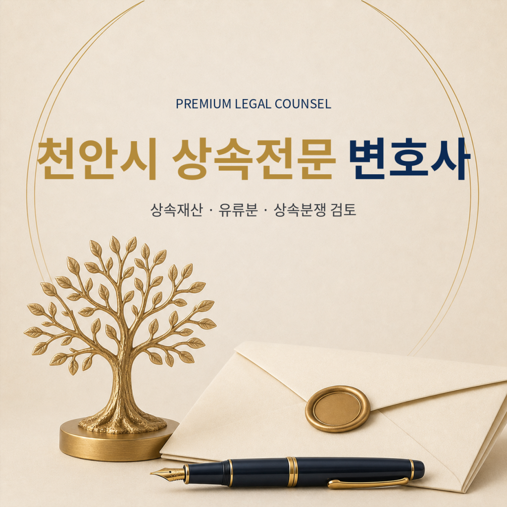 천안시 상속전문 변호사